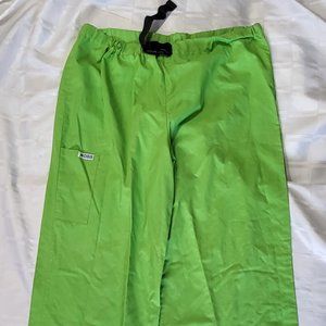 MOBB SCRUB PANTS GREEN NURSE MEDICAL WORKER UNIFORM WEAR GREEN SIZE BM